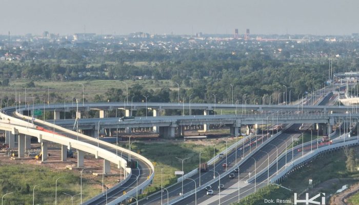 Hubungkan Banyak Ruas Tol, Ramp Junction Palembang Menghemat Waktu Tempuh hingga 20 Menit