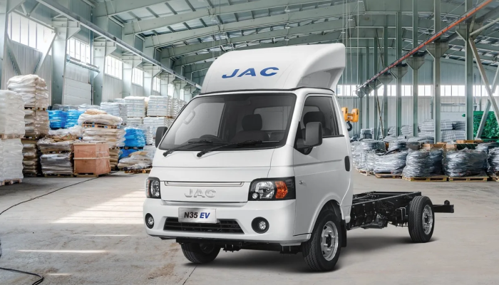 Kolaborasi Bareng Hwasung Thermo, JAC EV Perkenalkan Truk Berpendingin di SIAL Interfood 2025