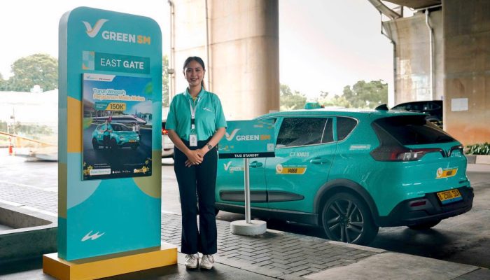 Bebas Ganjil-Genap, Layanan Taksi Listrik Green SM Resmi Beroperasi di Stasiun KCIC Halim