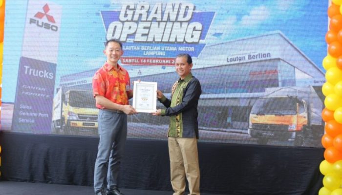Kini Diler Mitsubishi Fuso Hadir Lebih Dekat di Gerbang Sumatera, Lebih Modern dan Luas