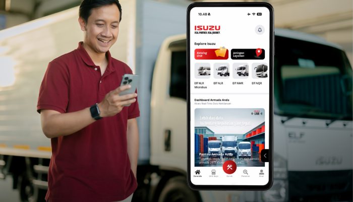 Isuzu Dorong Efisiensi Armada Melalui Digitalisasi,  MyIsuzuID dan Isuzu Link Jadi Andalan