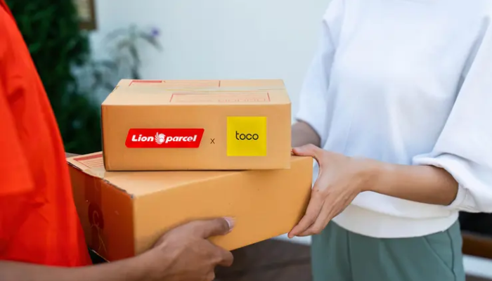 Pelanggan Marketplace Toco Kini Bisa Akses Layanan Pengiriman Lion Parcel Lewat Platform