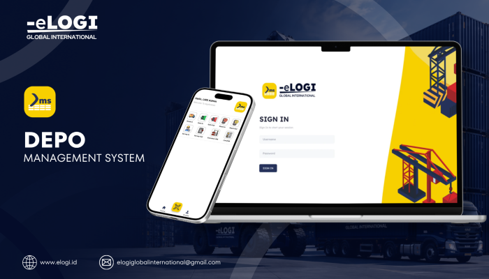 Cepat dan Akurat, eLOGI Bantu Operasional Depo Kontainer Masa Kini Lebih Produktif