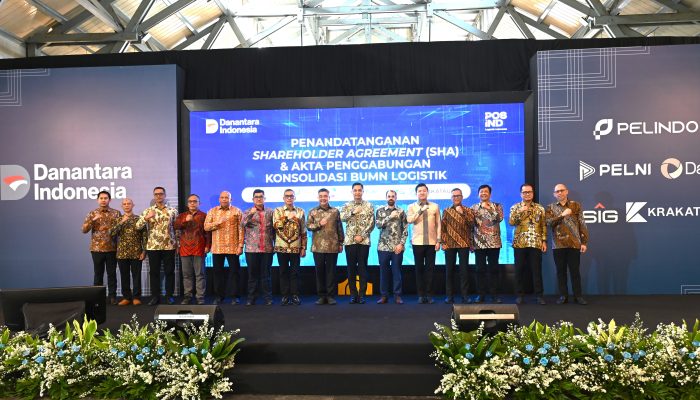 Tujuh Logistik BUMN Resmi Melebur dalam Satu Entitas Holding Logistik Nasional, Ini Daftarnya