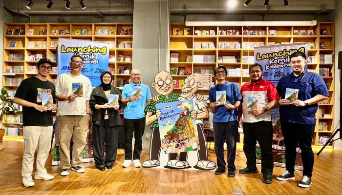 JNE dan Gramedia Luncurkan Komik Kisah Para Kurir yang Menghubungkan Kebahagiaan