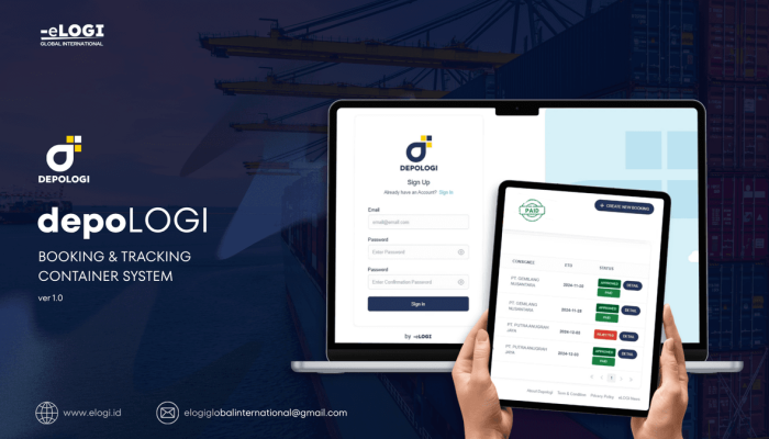 eLOGI Global International Perkenalkan depoLOGI, Makin Permudah Layanan  Depo Kontainer